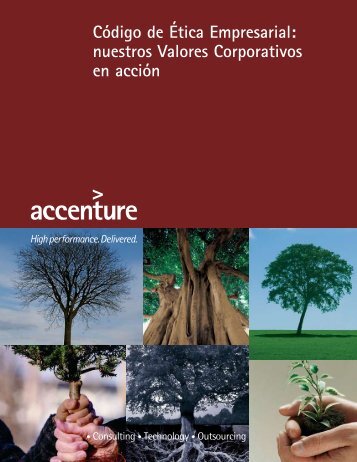 Accenture Code of Business Ethics 2010