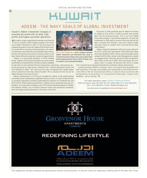 Kuwait (ADEEM) Summit Communications