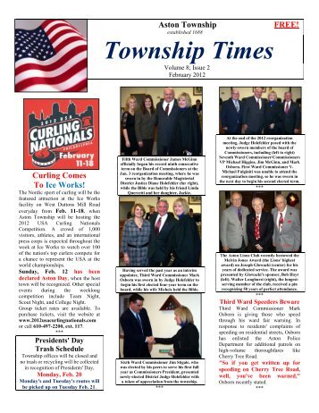 Township Times - Aston Township