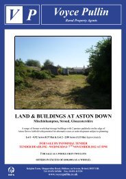 LAND & BUILDINGS AT ASTON DOWN - Voyce Pullin
