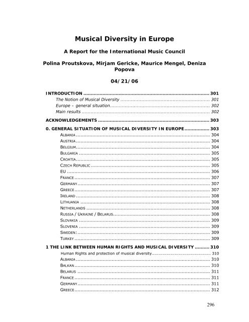 Appendix 6 - International Music Council