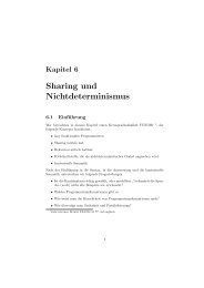 Kapitel 5: Nichtdeterminismus und Sharing - Goethe-Universität