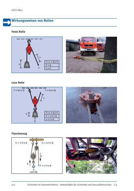 GUV-Information GUV-I 8651 "Sicherheit im Feuerwehrdienst ...