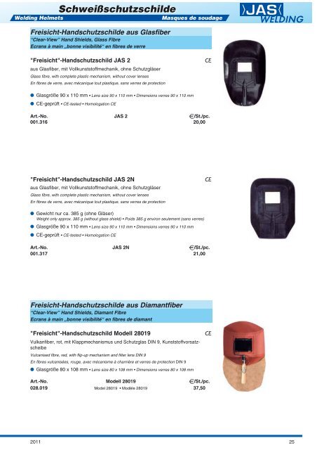 Ersatzteile - JAS-WELDING