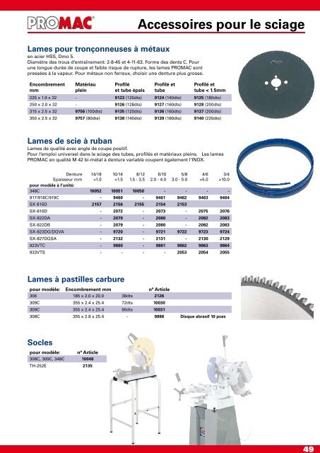 Promac - Machines - Luquot Industrie