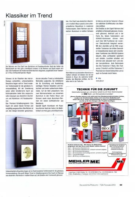 A-PLANUNG - Mehler Elektrotechnik Ges.m.b.H