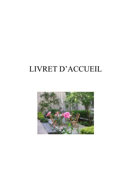 livret d'accueil atelier 27. - CSAPA pierre nicole