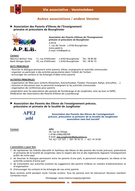 GemenGeninfo - Junglinster