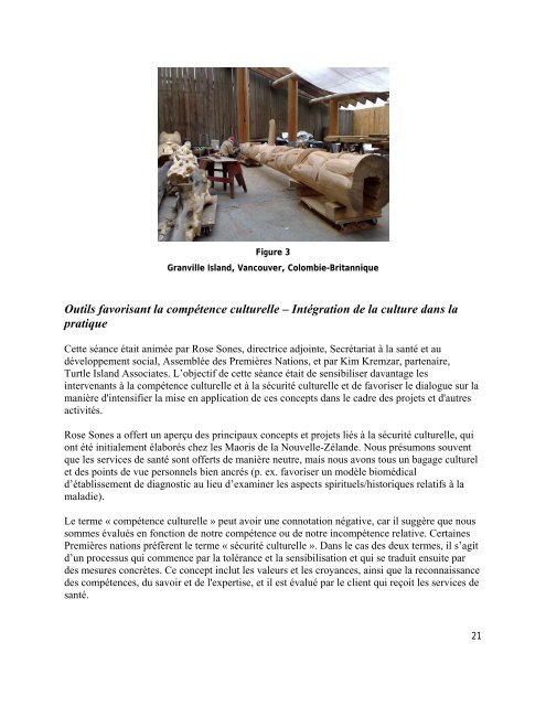 Rapport de l'atelier national des coordonnateurs - cssspnql