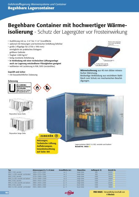 Gefahrstofflagerung und -handling 2012 - Maag Technic AG