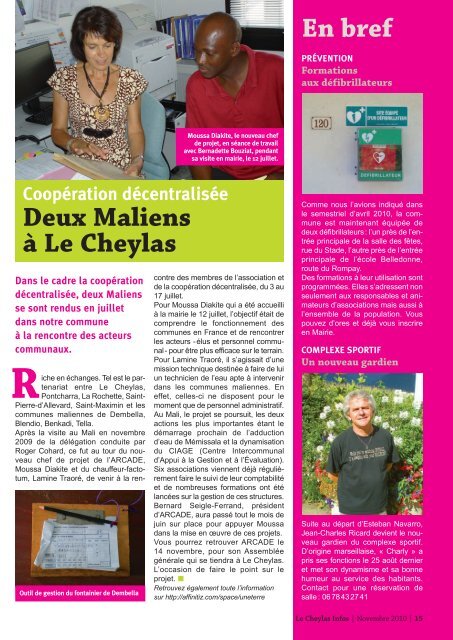 En bref - Le Cheylas