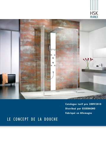 LE CONCEPT DE LA DOUCHE - HSK