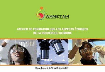 Rapport de l'atelier de formation sur les - Bienvenue sur Wanetam.org
