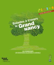 Infos pratiques - Communauté urbaine du Grand Nancy