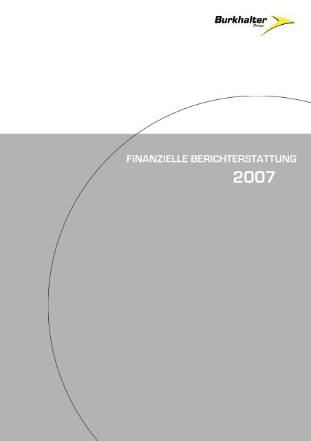 Konsolidierte Bilanz - Burkhalter Holding AG