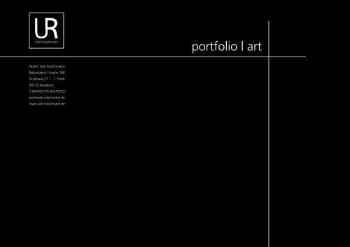portfolio | art - Udo Rutschmann