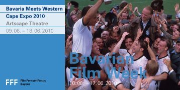 Bavaria Meets Western Cape Expo 2010 Artscape Theatre 09. 06 ...