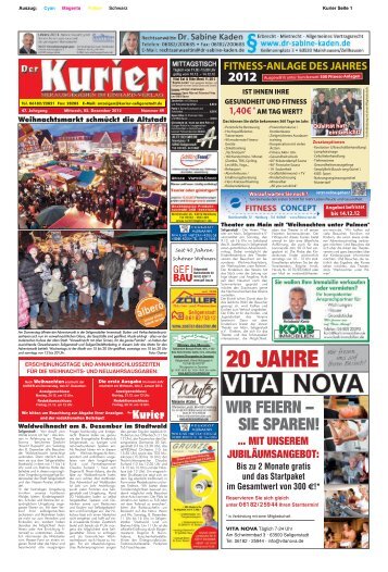 20 JAHRE - Der Kurier