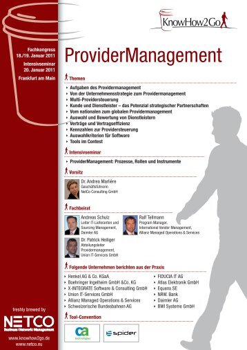 ProviderManagement - Amiando