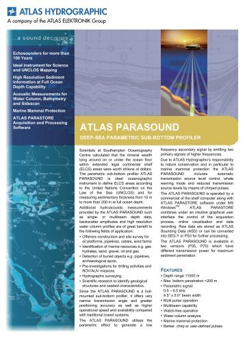 ATLAS PARASOUND