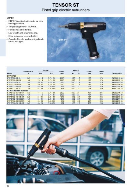 Electric assembly tools and systems