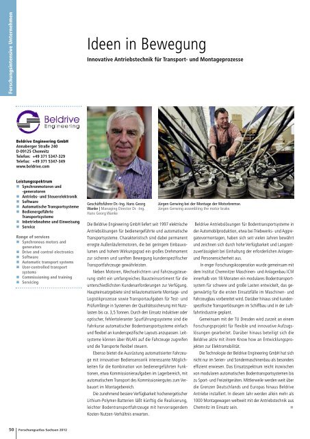 Forschungsatlas Sachsen 2012 - Wirtschaftsjournal