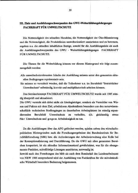 betriebliche umweltschutzbeauftragte - Institut für ökologische ...