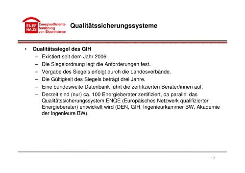 Qualitätssicherung - Institut für ökologische Wirtschaftsforschung