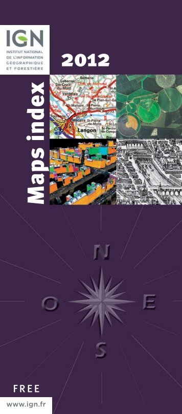 City maps - Espace revendeurs - Ign
