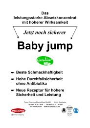A A Aztotal Flow Programa A Aœ Wurfausgleich Nach Dem Ersten Milkivit