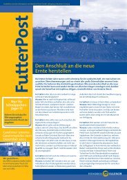 Charakterisierung Und Bedeutung Der A A Azstruktura A Aœ Im Schweinefutter