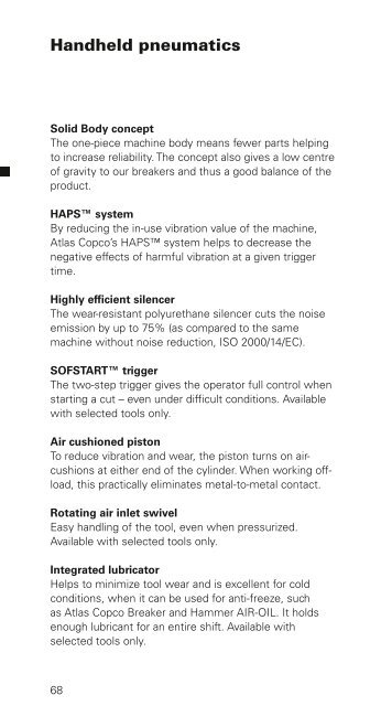 Construction Tools - Atlas Copco