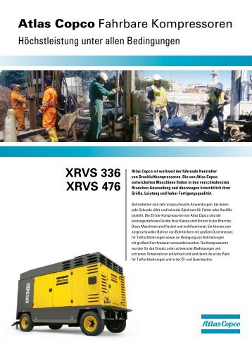 XRVS 336 XRVS 476 - Atlas Copco GmbH