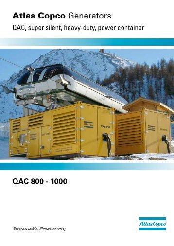 Atlas Copco Generators - Quest Qualitas