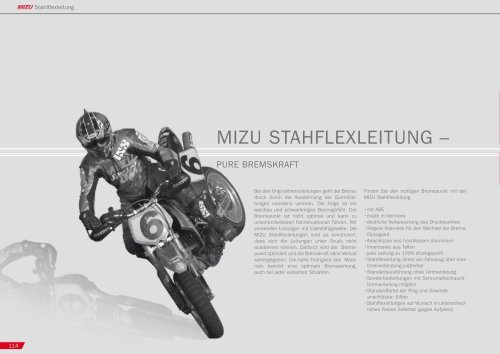 PRODUCT PERFORMANCE 2011 /2012 - Mizu Vertriebs GmbH