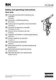Safety and operating instructions - Crowder Hydraulic Tools