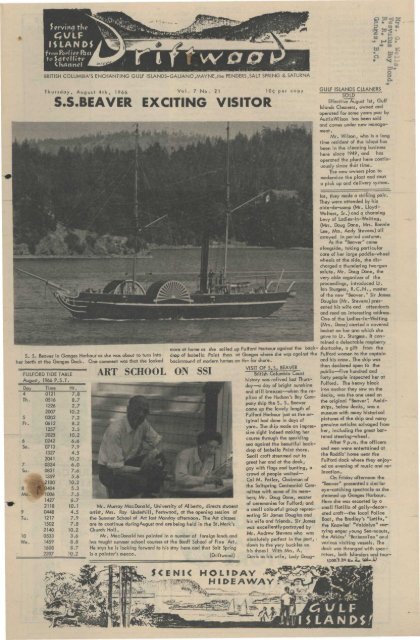 special - Salt Spring Island Archives