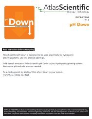 pH Down MSDS - Atlas Scientific