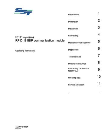 Communication Module Operating Instructions (PDF) - Molex