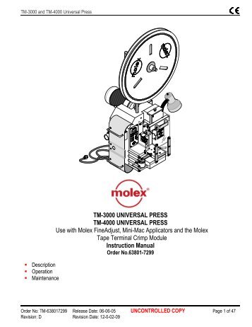 (PDF) (TM-EN) - Molex