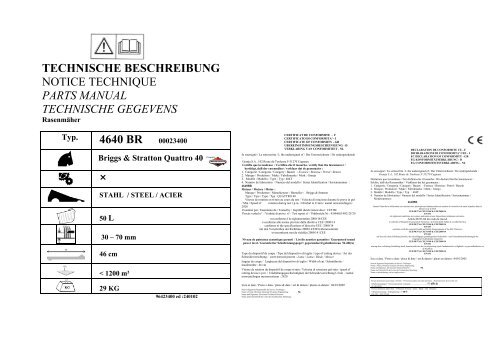 Technische Beschreibung