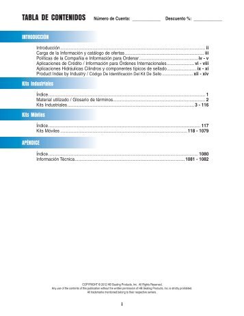 miller - Hercules Sealing Products