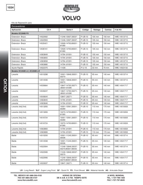 miller - Hercules Sealing Products