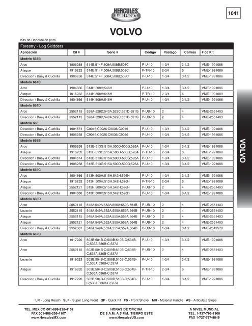 miller - Hercules Sealing Products