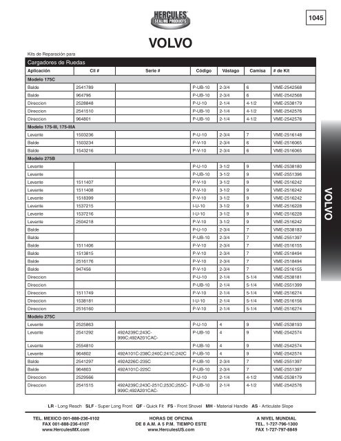 miller - Hercules Sealing Products