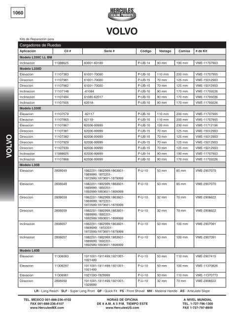 miller - Hercules Sealing Products