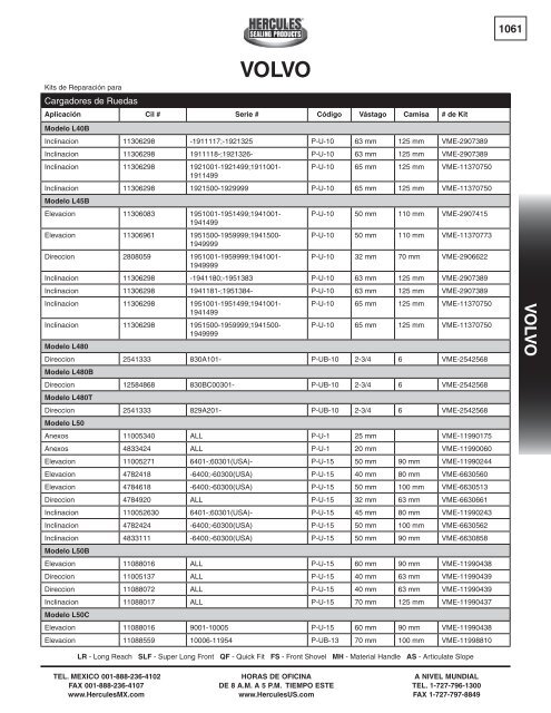 miller - Hercules Sealing Products