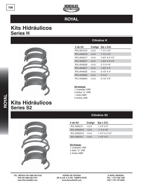 miller - Hercules Sealing Products