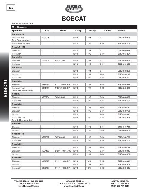 miller - Hercules Sealing Products