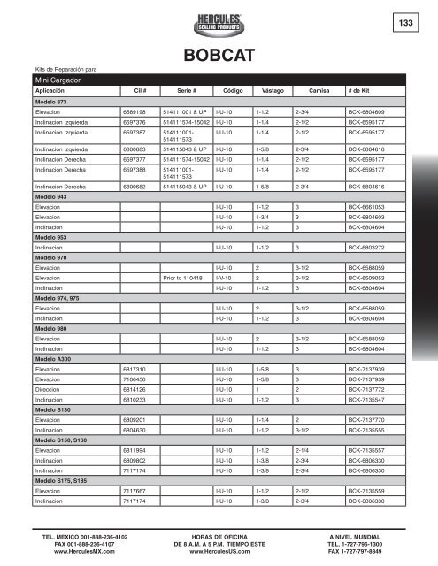 miller - Hercules Sealing Products